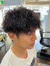 メンズカット・ツイストパーマ