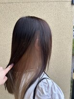 アフェクテュー 春日店(affectueux) インナーカラー透明感抜群ベージュカラー
