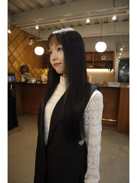 ベンジー 中目黒店(benji) ダメージ最小限ストレートパーマ