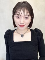 グロー 大宮(GLROW)&nbsp;前髪　縮毛矯正　韓国　レイヤー　顔周り　大宮　ボブ　haruhi