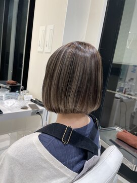 バサ 池袋東口店(BASSA) 【Taguchi】ボブ×ハイライト