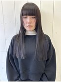 ロング×グレー