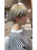 ショートカットxひし形ショートボブ×前髪あり20代30代40代