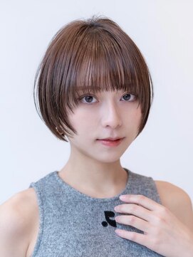 ハバナ 天神(HAVANA) 20代30代大人美人ショートボブ/小顔ショートヘア/マロンベージュ