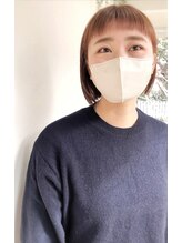 ヴィノバ(benova) 大人可愛い眉上ショートボブ【塚口/武庫之荘/伊丹】