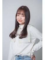 ルフュージュ バイ プロデュース 相模大野店(Refuge by Produce)&nbsp;レイヤーカット/ショコラブラウン/ストレートロング