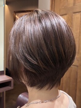 クラウン(crown)の写真/フォルムにこだわった、どこから見ても美しいショートスタイル◎高技術をもつベテランスタイリストにお任せ