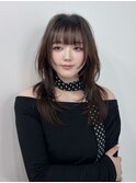 韓国ハッシュカット/縮毛矯正/レイヤーカット/くびれ