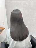 グレージュ　ストレート　トリートメント