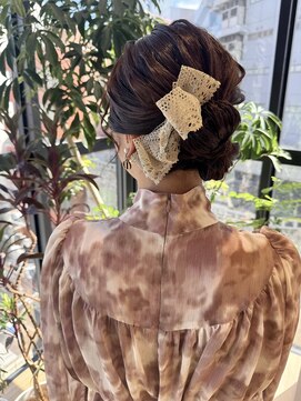 ケファ(Kepa) リボン風アップスタイル