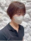 lynn【武蔵小杉】#ショートボブ#大人ショート#小顔ヘア#ブラウン