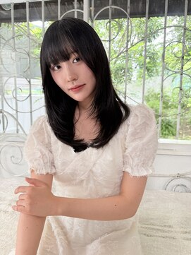 ロンドアベニール 北千住(Lond avenir) 暗めカラー/レイヤーカット/マロンベージュくすみベージュ北千住