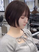クレム 博多駅店(ChLem) 短すぎない ボブ 博多ショート