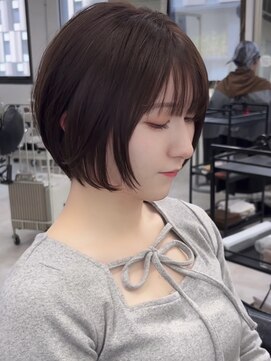 クレム 博多駅店(ChLem) 短すぎない ボブ 博多ショート