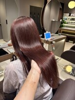 ショコラ アン 横須賀中央 ブリーチなし◎大人可愛いピンクブラウンロング艶髪