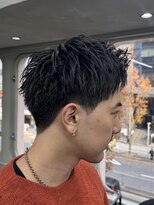 ニコ トウキョウ ロジック(nico TOKYO Logic) 刈り上げアップバングスパイキーショートパーマスパイラルパーマ