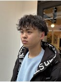 ツイスト平巻きパーマ