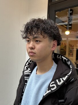 ツイスト平巻きパーマ