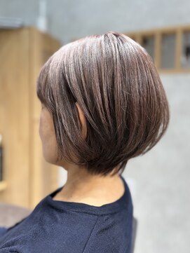 大人ショートボブ