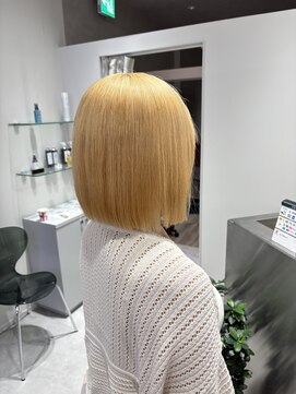 プライズ 成増店(prize) 抜きっぱなしブロンドハイトーンボブ