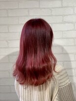 ビスイル 秋葉原店(Vis ill) 大人可愛いチェリーピンクブリーチ