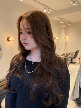 スタン 渋谷(Stam) ブリーチミルクティーブラウン