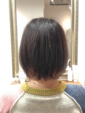 ヘアー グリーン(hair green) 40代50代60代/前下りボブ/軽めボブ/前傾ボブ/大人ボブ
