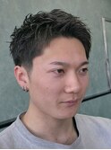 スパイキーショート/フェザーアップ/メンズショート