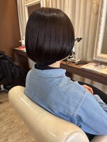 ヘアデザインスペース イチエ(hair design space i chi e) まとまり易さ◎大人ショートボブ