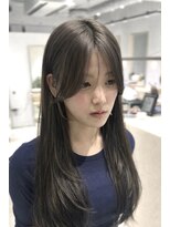 ラミ(L'ami) 《吉田光ノ丞》小顔顔周りカット/結べるローレイヤー/グレージュ