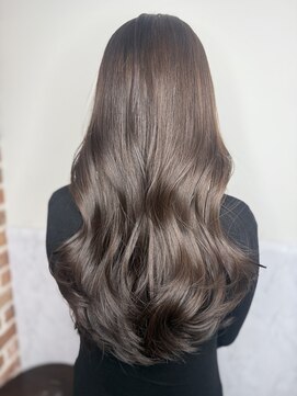 エニー 栄(Any) 韓国ヘア×オリーブベージュ