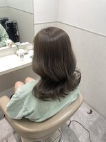 Orua 表参道/ブリーチなしダブルカラー/レイヤーカット【オルア】【6/1OPEN（予定）】&nbsp;オリーブブラウン