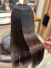 7月限定【鏡のように輝く髪へ】ミラーストレート縮毛矯正+カット