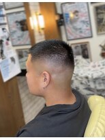 ジェネシス 本店(genesis)&nbsp;岡山 坊主フェード　Buzz cut
