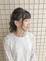 ロカット サロン(Roquat Salon) カジュアルローポニーアレンジ 【ヘアアレンジ/立川/浴衣/袴】