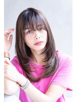 レニーバイエース(LANY by ACE)&nbsp;【LANY 横浜】内巻きロング×ダークブラウン