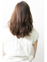 ヌーン ヘアメイク プラス ハッピータイムズ(NOON hair make+happy times) 耳かけ☆透明感イルミナアッシュベージュ 中野ヌーンstyle04