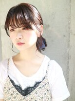 【DaVin中目黒】ヘアアレンジ　大人可愛い　アッシュブラウン
