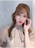 ハイトーンカラー×フェミニン