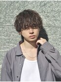 #マッシュウルフ　波巻きスパイラル　渋谷/メンズパーマ
