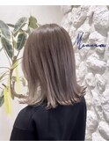 Moana【小田原】#ボブ#ベージュ#大人可愛い#20代30代40代