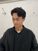 ウェルネス(Wellness)&nbsp;マッシュパーマウルフ波巻きハイライト79