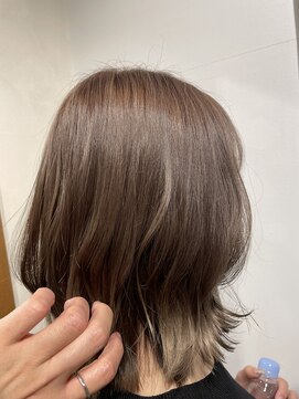 エクリボンヌ(equri bonne) 水素カラー×グレージュカラー