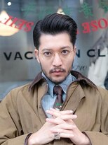 オースティン 調布アミックス(AUSTIN)&nbsp;ツイストパーマ七三オールバックマッシュウルフスリークショート