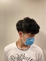 銀座マツナガ 神田店&nbsp;20代30代王道オシャレゆるふわパーマツーブロック