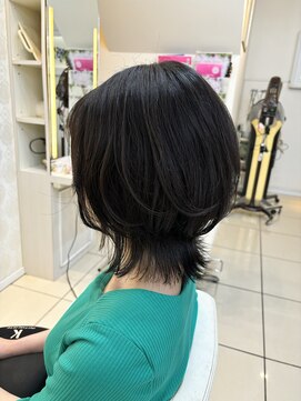 フレア(FLAiR) 大人気ミディアムくびれレイヤースタイル