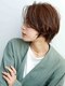 ネル 千早 香椎(nell.)の写真/【小顔魅せショートで大人可愛い！】経験豊富なスタイリストが"高技術×ハイクオリティ"を実現♪