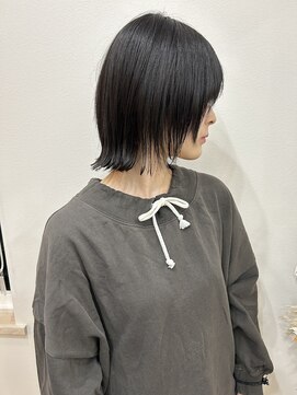 エフ(ef.) レイヤーボブ/フェイスレイヤー/切りっぱなし