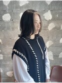 【soie shiho】くびれボブ/フェイスフレーミング