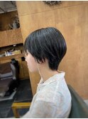【山本智文】黒髪マッシュショートカット